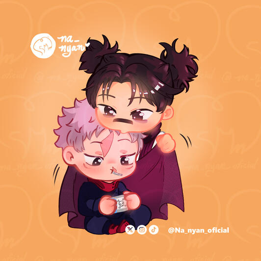 Chibi Choso &amp; Itadori