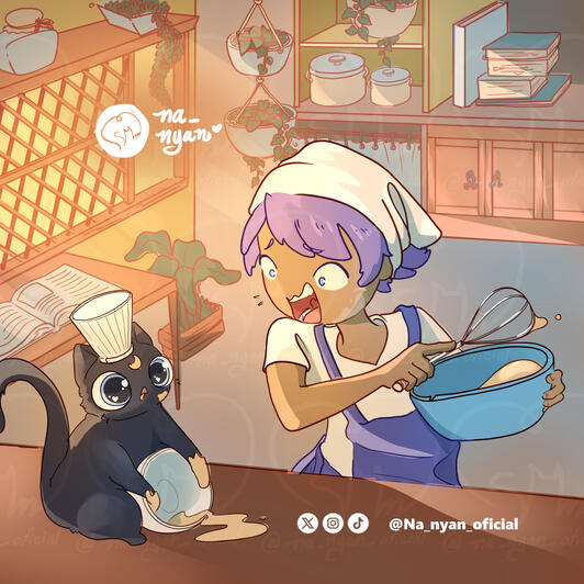 Comission Zeko Magia, digital comic, 2023.